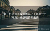 爱一帆场景下媒体素养小工具为什么常见：把逻辑链画出来